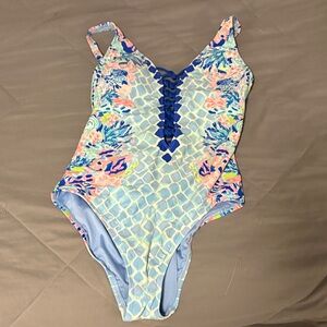 Lilly Pulitzer Multicolor One Piece Swimsuit